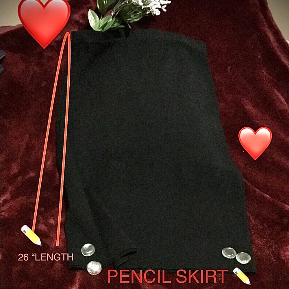 ♣️Jones New York Black ✏️ Skirt